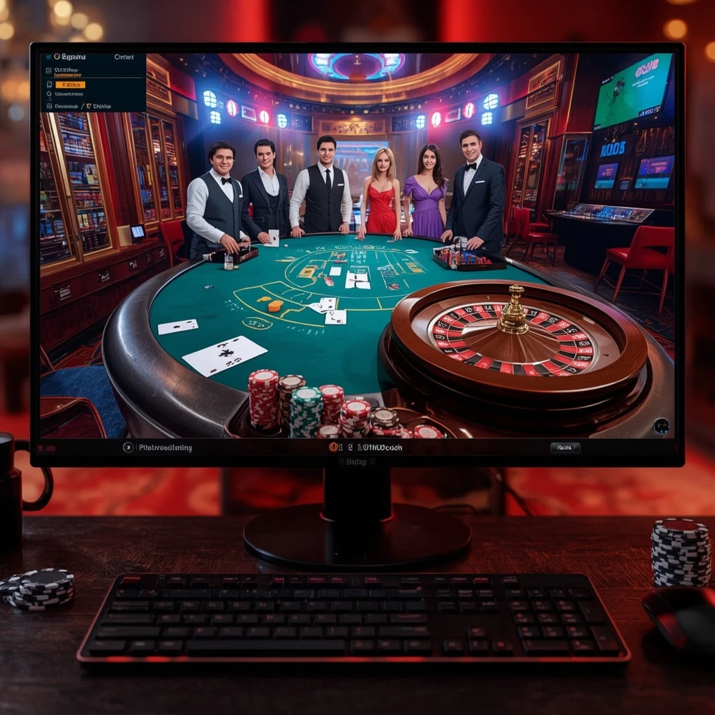Online Baccarat game at Wheelz Casino India